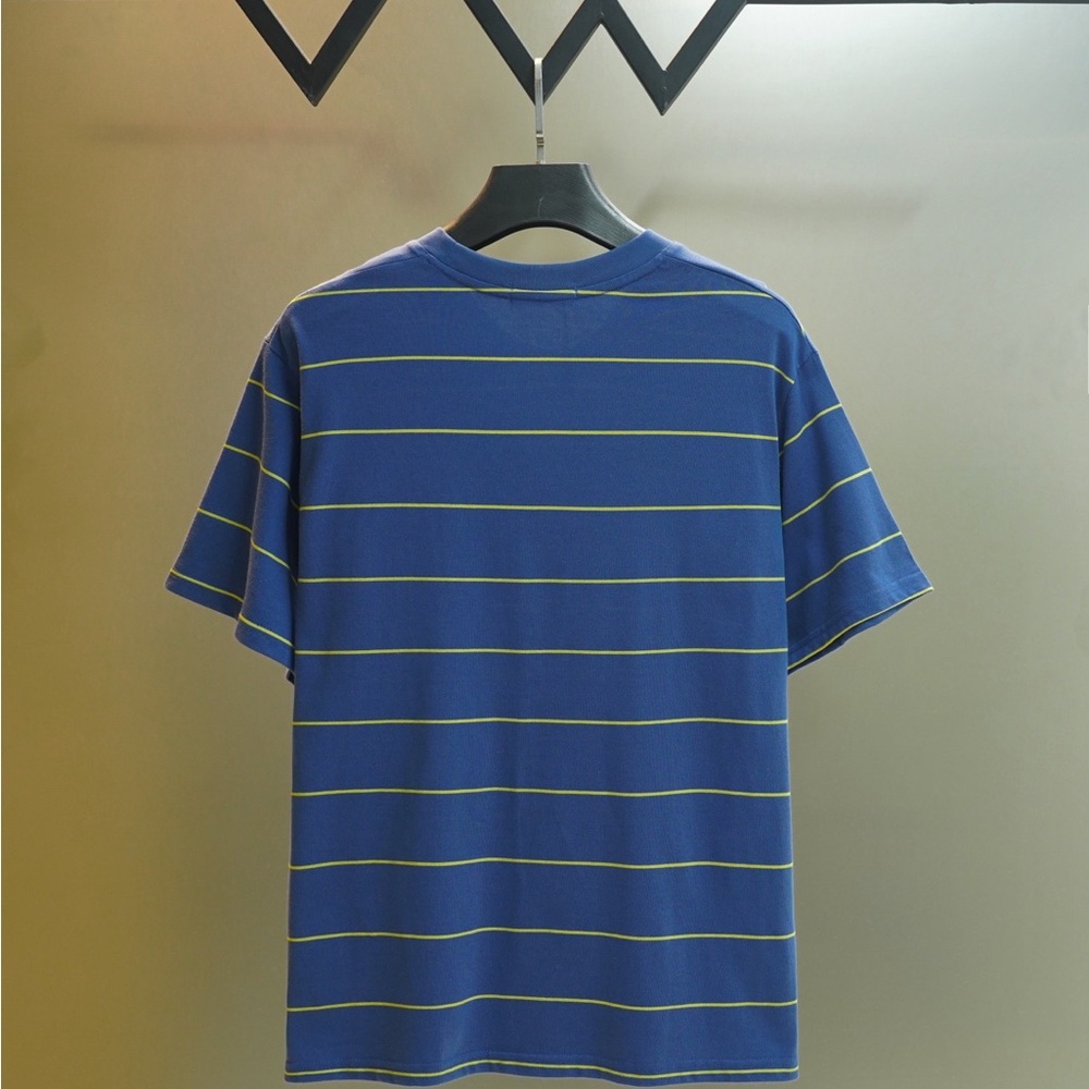 Miumiu blue striped short-sleeved shirt - Picture 2 of 12